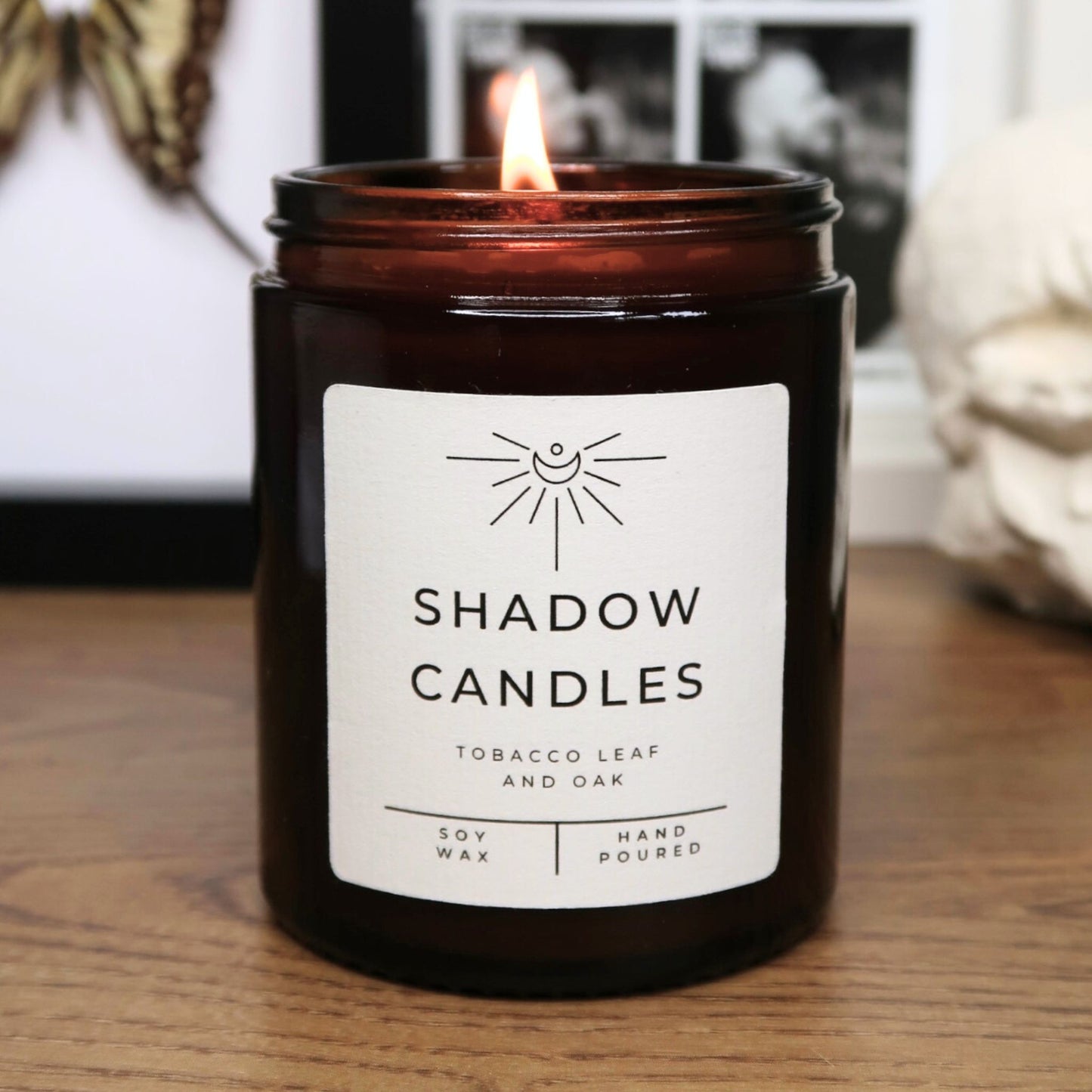 Tobacco Leaf and Oak - Soy Wax Candle